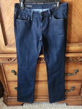 Fresh Ink Dressy Dark Indigo Jeans 28 X 31